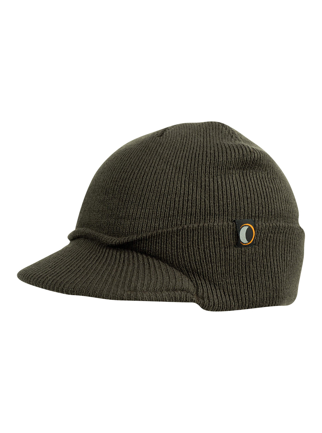 Speero Jeep Peaked Hat Green – Warm Stretchable Acrylic Beanie Hat with Folded Cuff, Winter Hat for Men & Women, ideal for Fishing, Hiking, Camping and Daily Cold Weather Protection – One Size