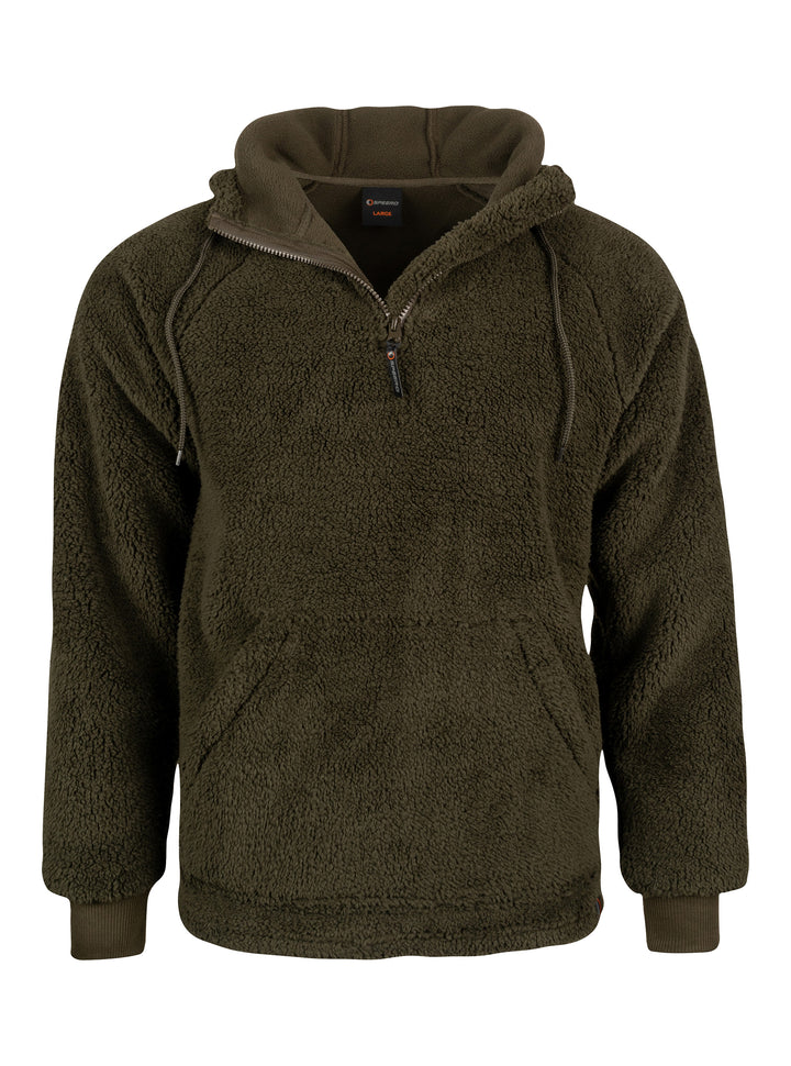 SPEERO Fleece Hoodie Dark Olive