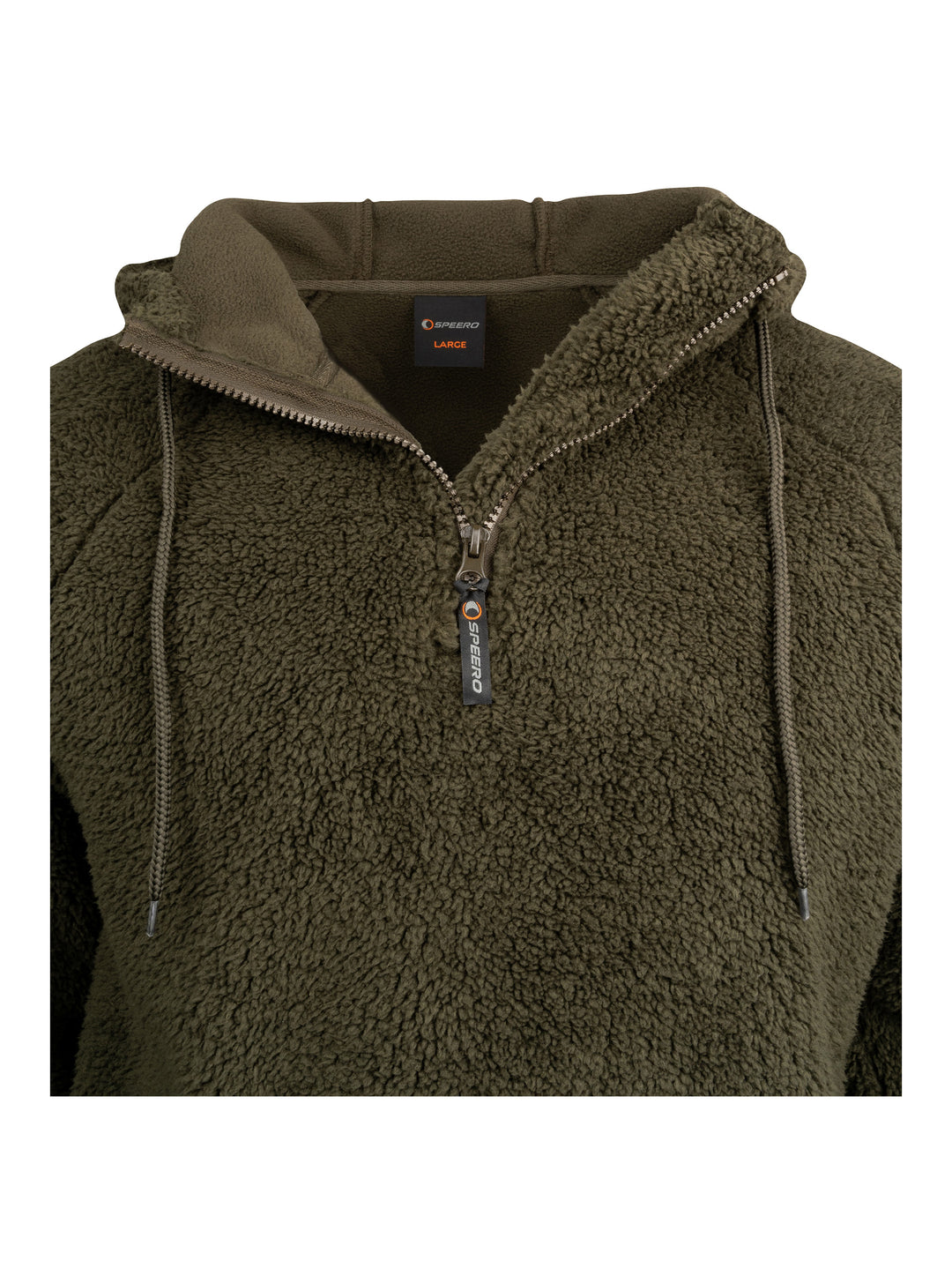 SPEERO Fleece Hoodie Dark Olive