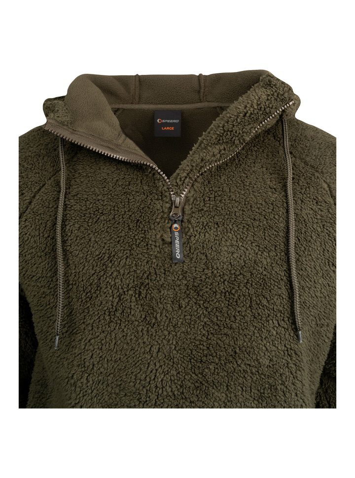 SPEERO Fleece Hoodie Dark Olive