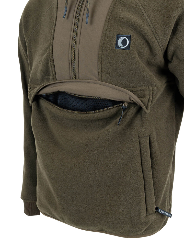 SPEERO Men’s Hybrid Hoodie Green Green