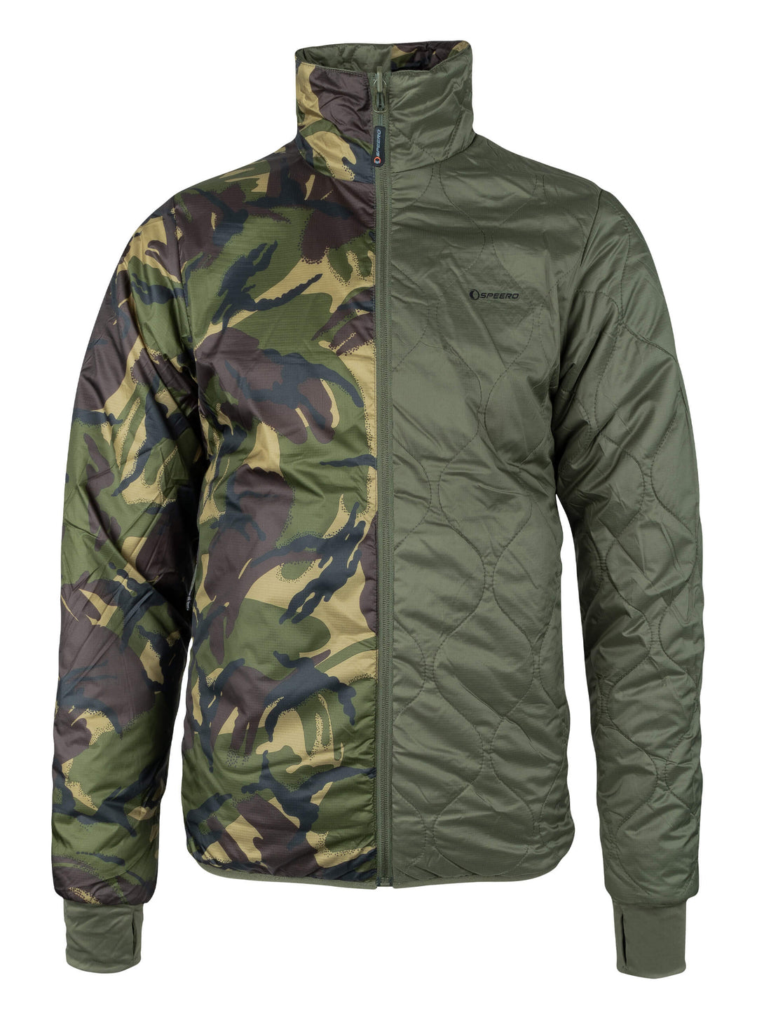 SPEERO Reversible Insulated Waterproof Morava Jacket Green/Camo