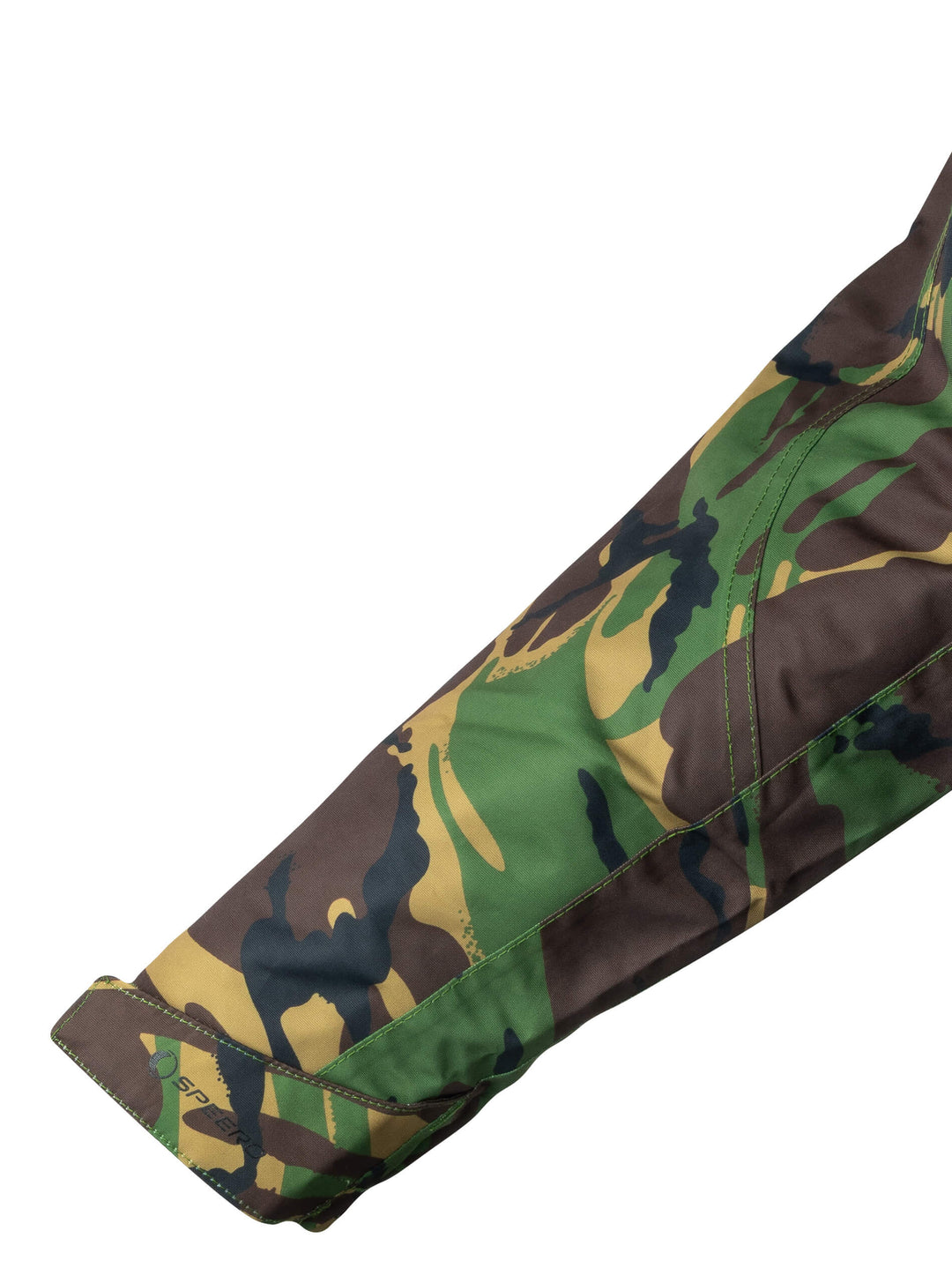 SPEERO Sirius Tech Waterproof Jacket for Men – Lightweight Windbreaker Jacket with Detachable Hood, Breathable Mesh Lining, Underarm Vents & Sealed Pockets – Hiking, Travel & Outdoor use DPM