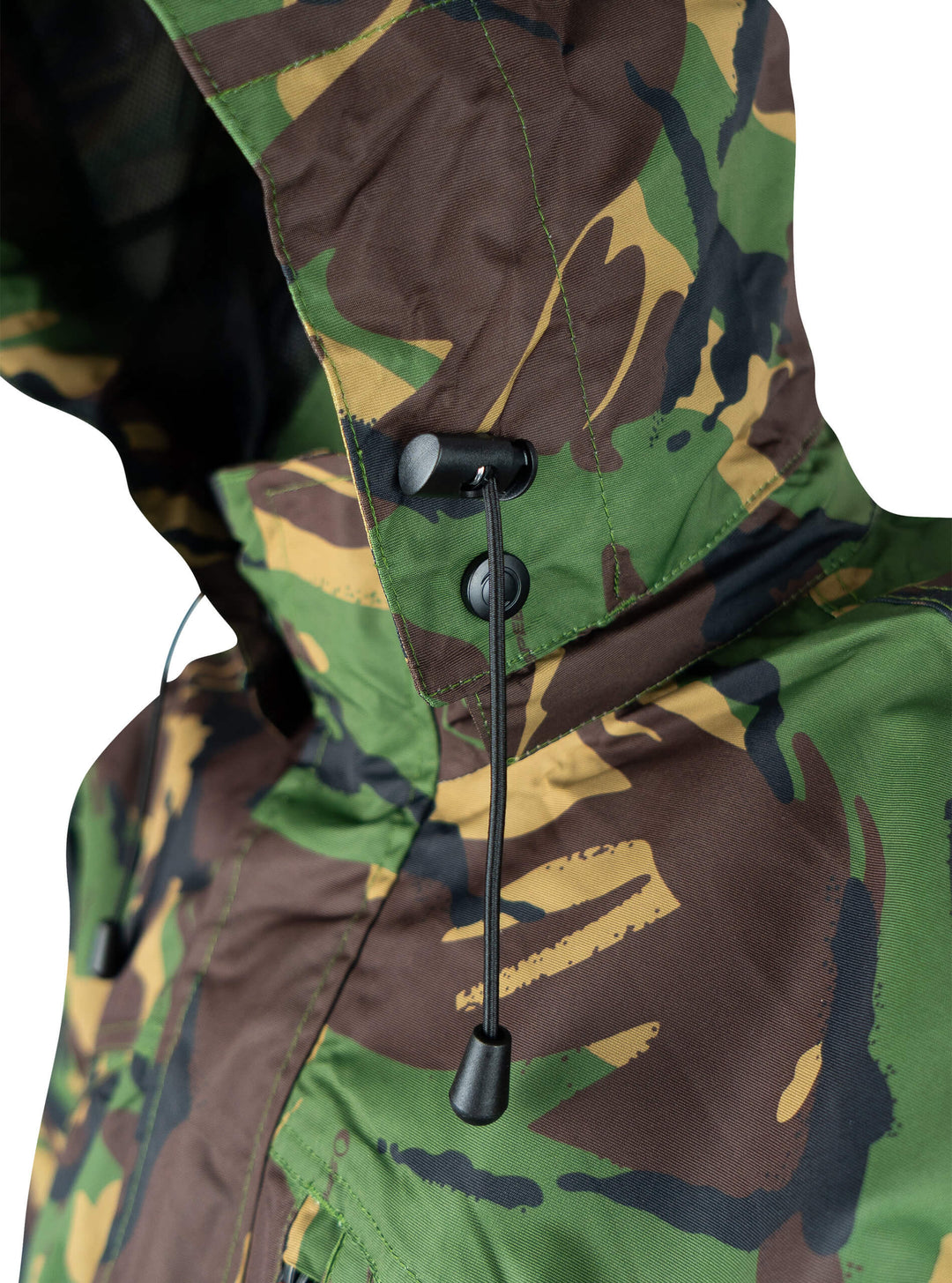 SPEERO Sirius Tech Waterproof Jacket for Men – Lightweight Windbreaker Jacket with Detachable Hood, Breathable Mesh Lining, Underarm Vents & Sealed Pockets – Hiking, Travel & Outdoor use DPM