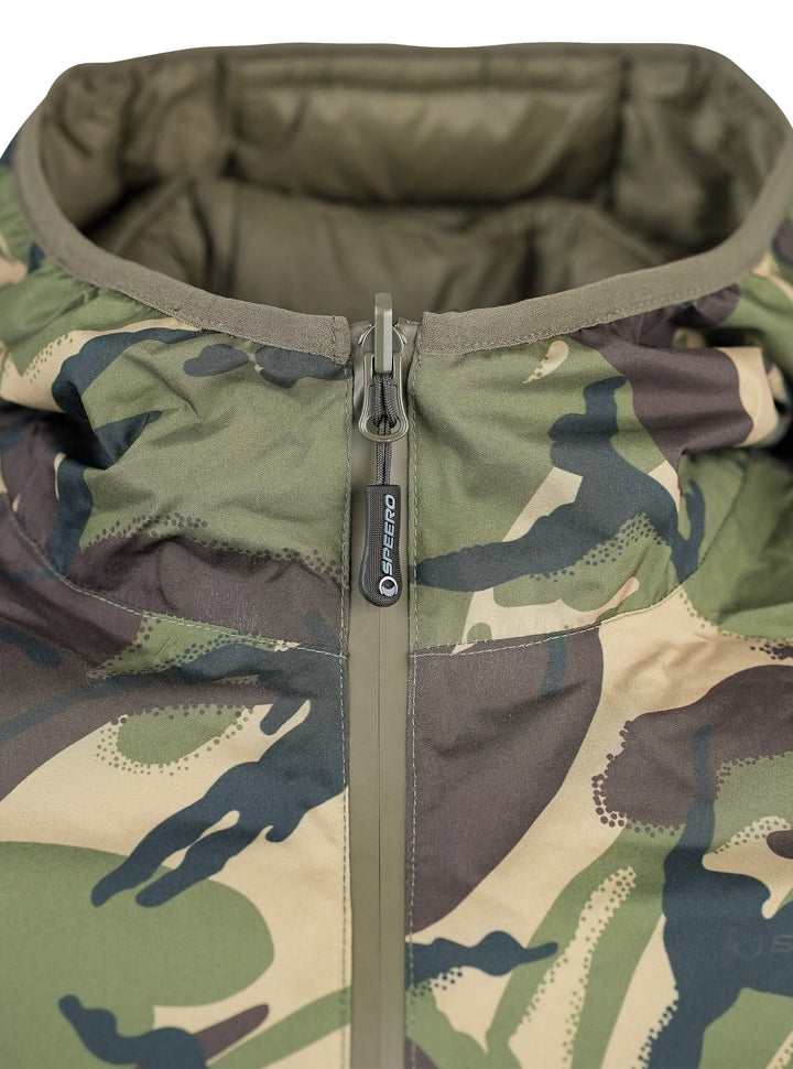 SPEERO Mens Hooded Reversible Waterproof Jacket