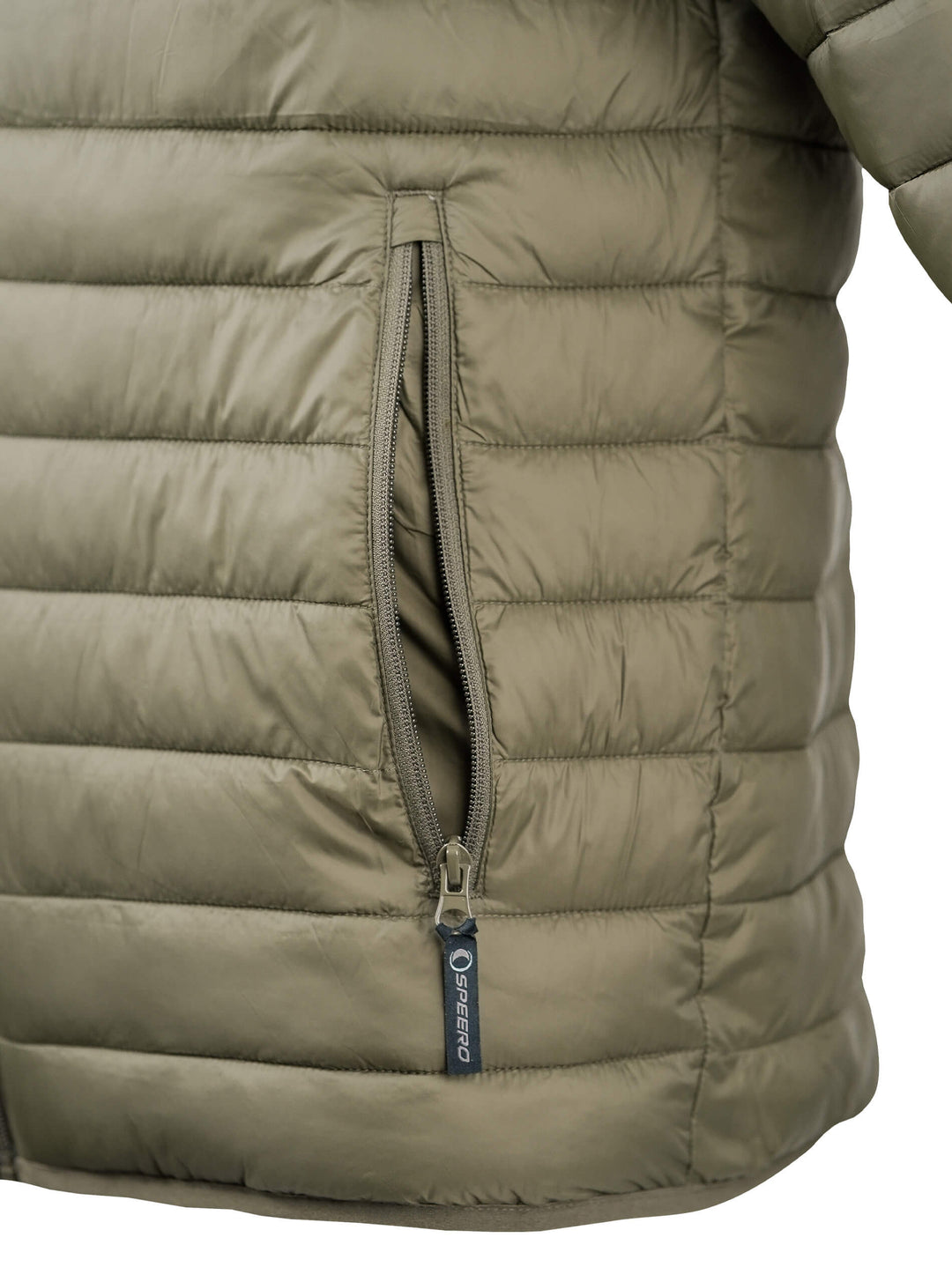 SPEERO Mens Hooded Reversible Waterproof Jacket