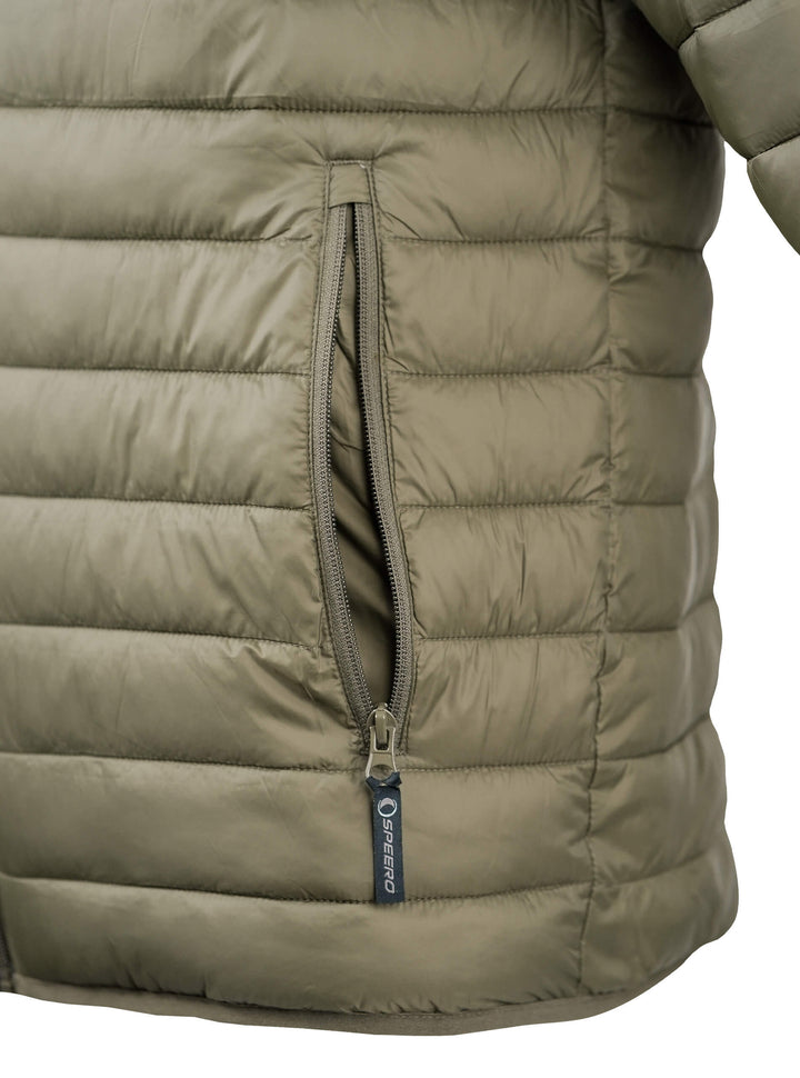 SPEERO Mens Hooded Reversible Waterproof Jacket