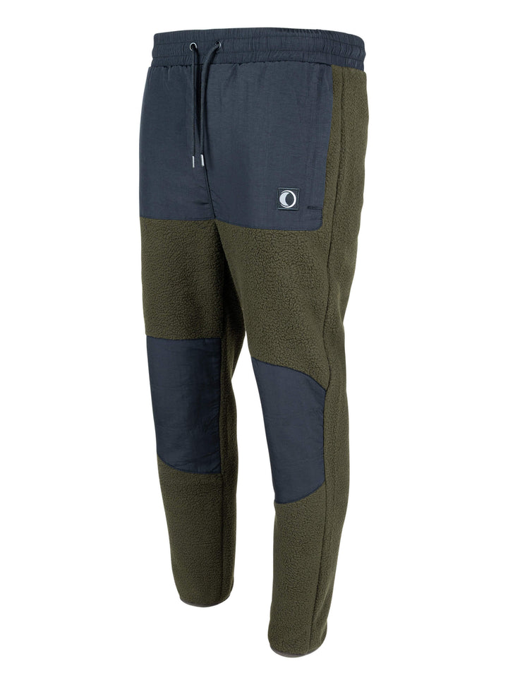 SPEERO Mens Sherpa Fleece Joggers Green