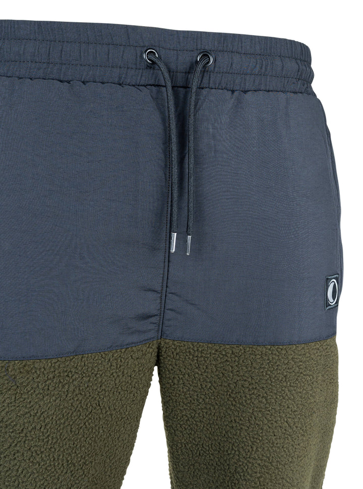 SPEERO Mens Sherpa Fleece Joggers Green