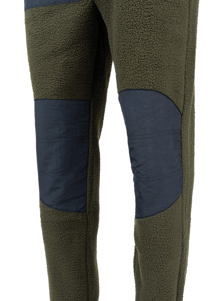 SPEERO Mens Sherpa Fleece Joggers Green