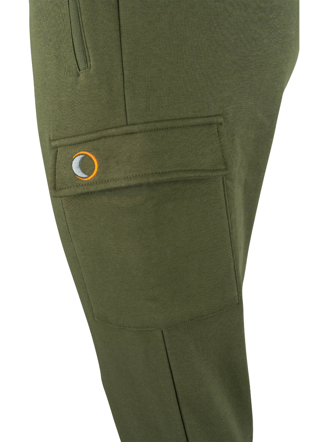 SPEERO Tech Mens Joggers - Polycotton Tracksuit Bottoms with Zip Pockets - Drawstring Waist, Cuffed Ankles Sweatpants - Ideal for Sports, Performance and Casual Wear - Green