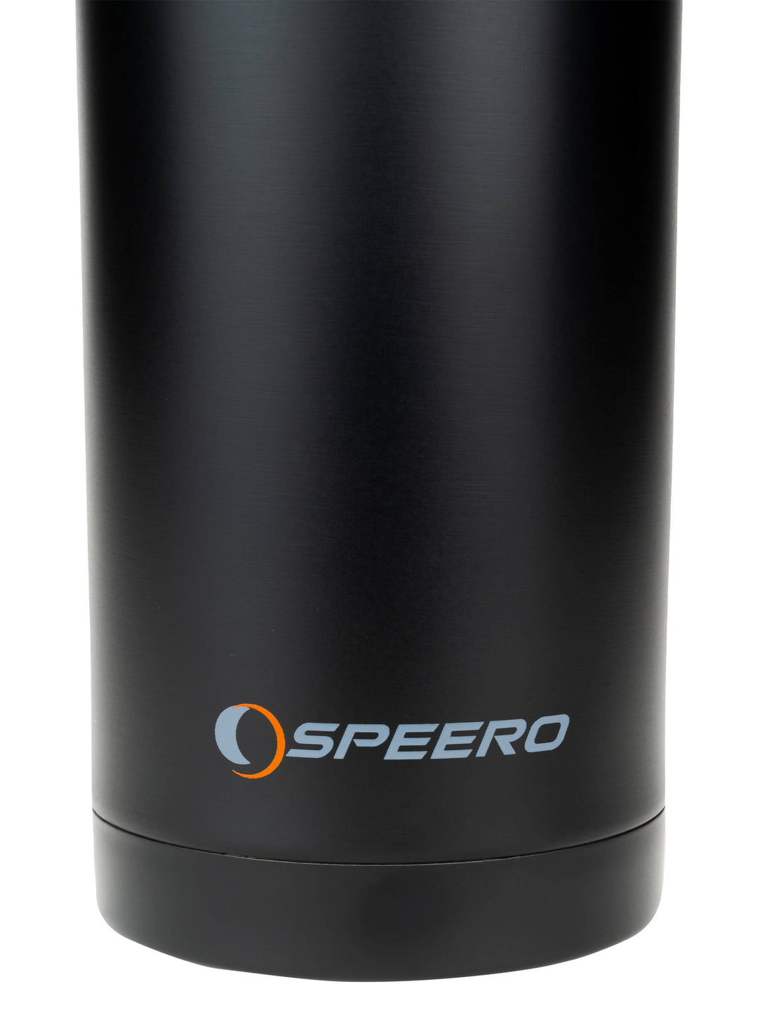 SPEERO 330ml Travel Mug - Leakproof Stainless Steel Thermal Mug - Insulated Coffee Cup with Lid Keeps Hot 6hrs, Cold 12hrs - Black