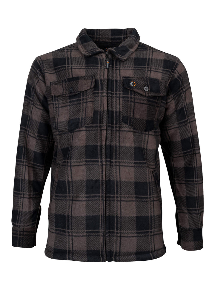 SPEERO Sherpa Fleece Lined Shirt Men Green