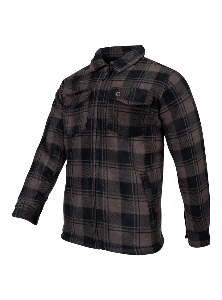 SPEERO Sherpa Fleece Lined Shirt Men Green