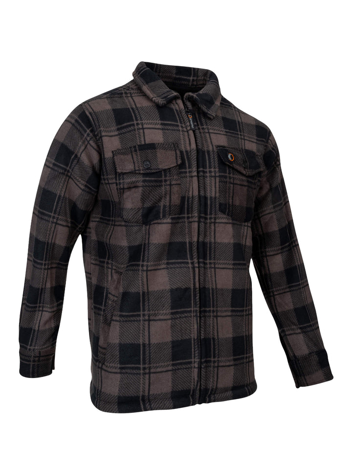 SPEERO Sherpa Fleece Lined Shirt Men Green