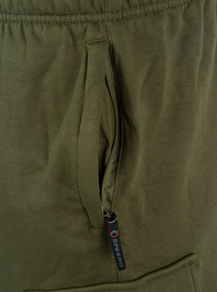 SPEERO Mens Cargo Shorts Green